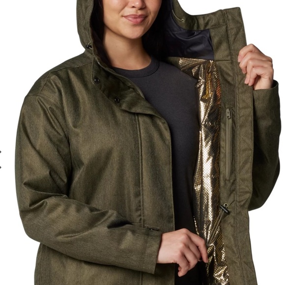 Columbia Women's Olive Parka NWT - Picture 5 of 11